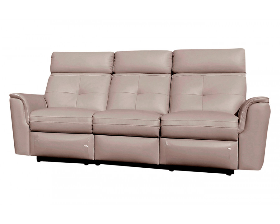 Extravaganza 8501 Sofa with 2 Recliners - Light Gray