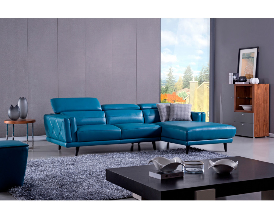 Extravaganza WA-S227 Sectional - Full Leather