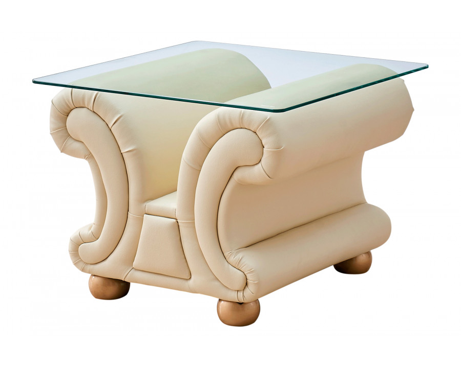 Extravaganza Apolo End Table - Ivory