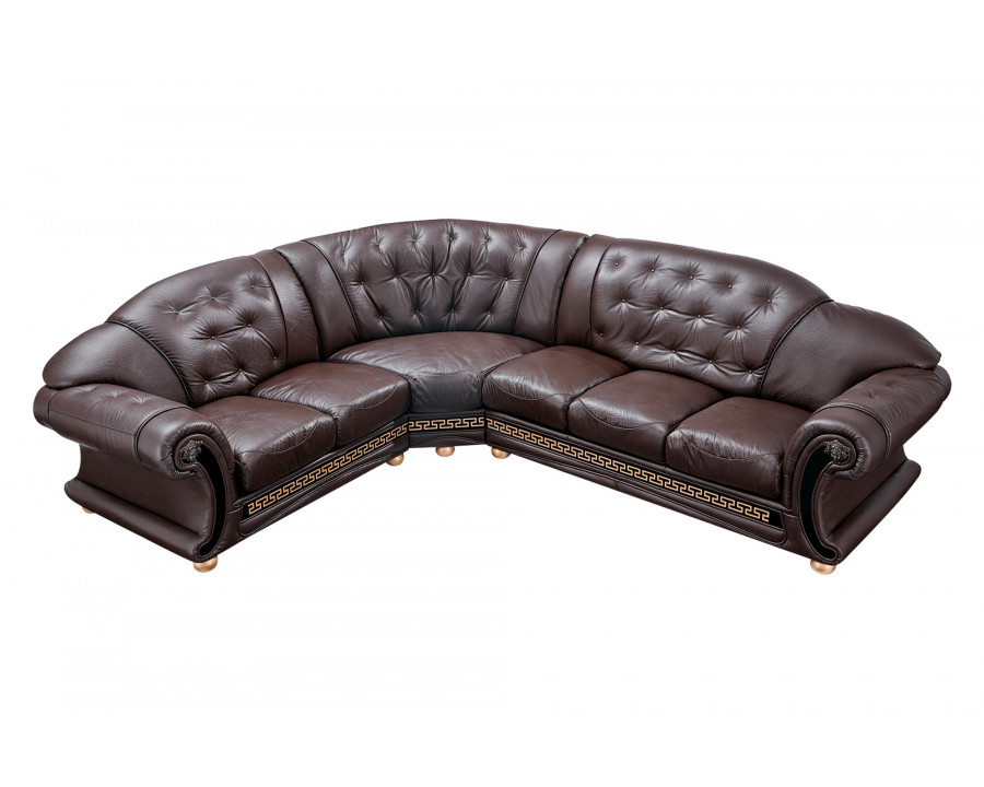 Extravaganza Apolo Sectional Left Facing - Brown