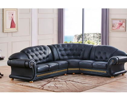 Extravaganza Apolo Sectional Left Facing - Black