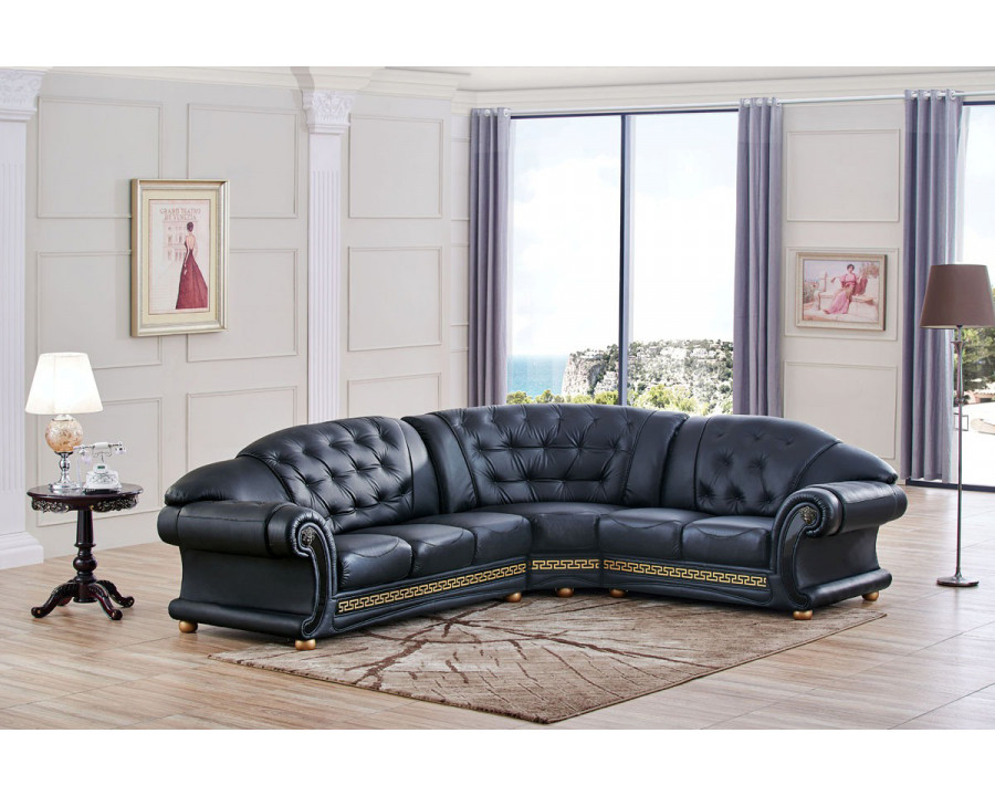 Extravaganza Apolo Sectional Right Facing - Black