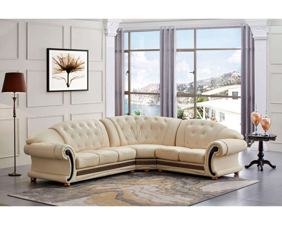 Extravaganza Apolo Sectional Right Facing - Ivory