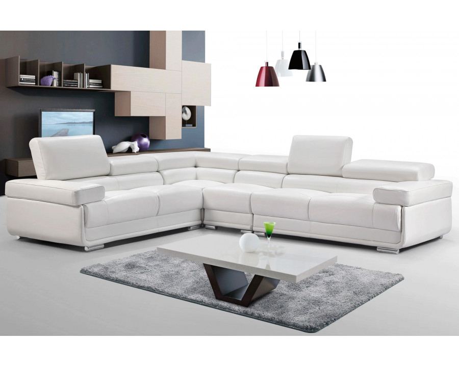 Extravaganza 2119 Sectional - White