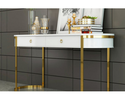 Extravaganza™ 131 Buffet - White/Gold