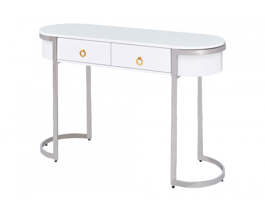 Extravaganza 131 Buffet - White/Silver