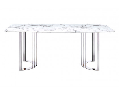 Extravaganza™ 131 Dining Table - Silver