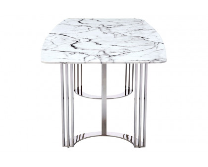 Extravaganza™ 131 Dining Table - Silver