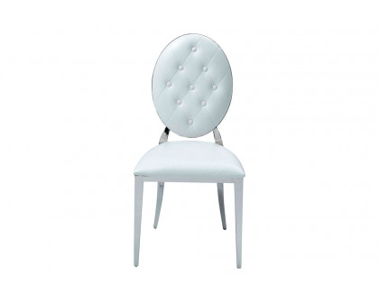 Extravaganza 110 Dining Side Chair - White