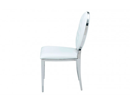 Extravaganza 110 Dining Side Chair - White