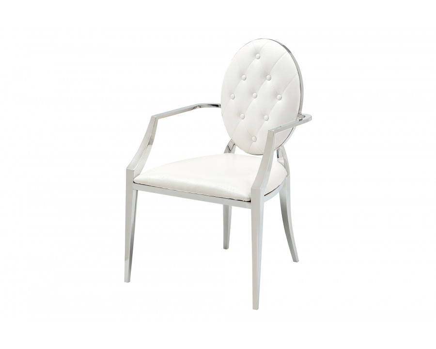 Extravaganza 110 Dining Armchair - White