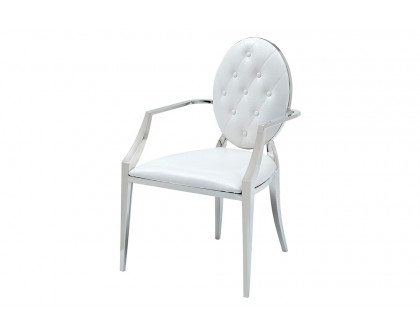 Extravaganza 110 Dining Armchair - White