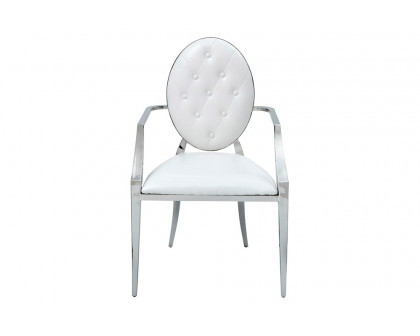 Extravaganza 110 Dining Armchair - White