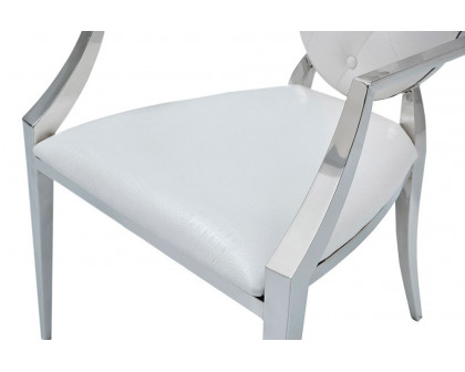 Extravaganza 110 Dining Armchair - White