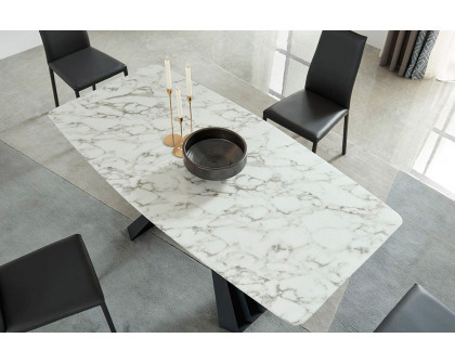 Extravaganza - 152 Marble Dining Table with Extensions