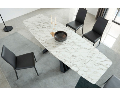 Extravaganza - 152 Marble Dining Table with Extensions