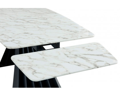 Extravaganza - 152 Marble Dining Table with Extensions