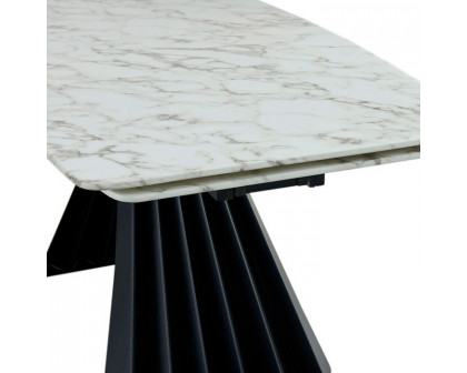 Extravaganza - 152 Marble Dining Table with Extensions