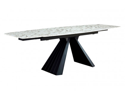 Extravaganza - 152 Marble Dining Table with Extensions