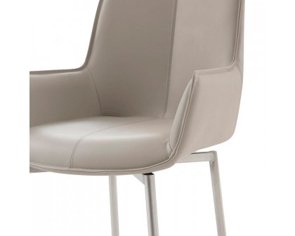 Extravaganza™ 1218 Swivel Dining Chair - Gray