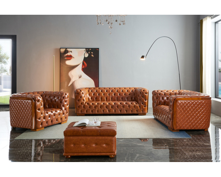 Extravaganza 415 Living Room Set - Brown