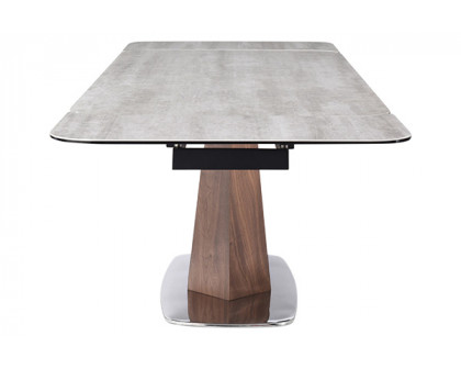 Extravaganza 9188 Table with 1218 Swivel Gray Taupe Chairs