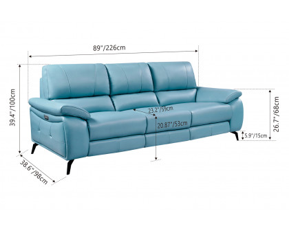 Extravaganza 2934 Living Room Set - Blue