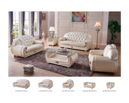 Extravaganza Giza Set - Full Leather Beige