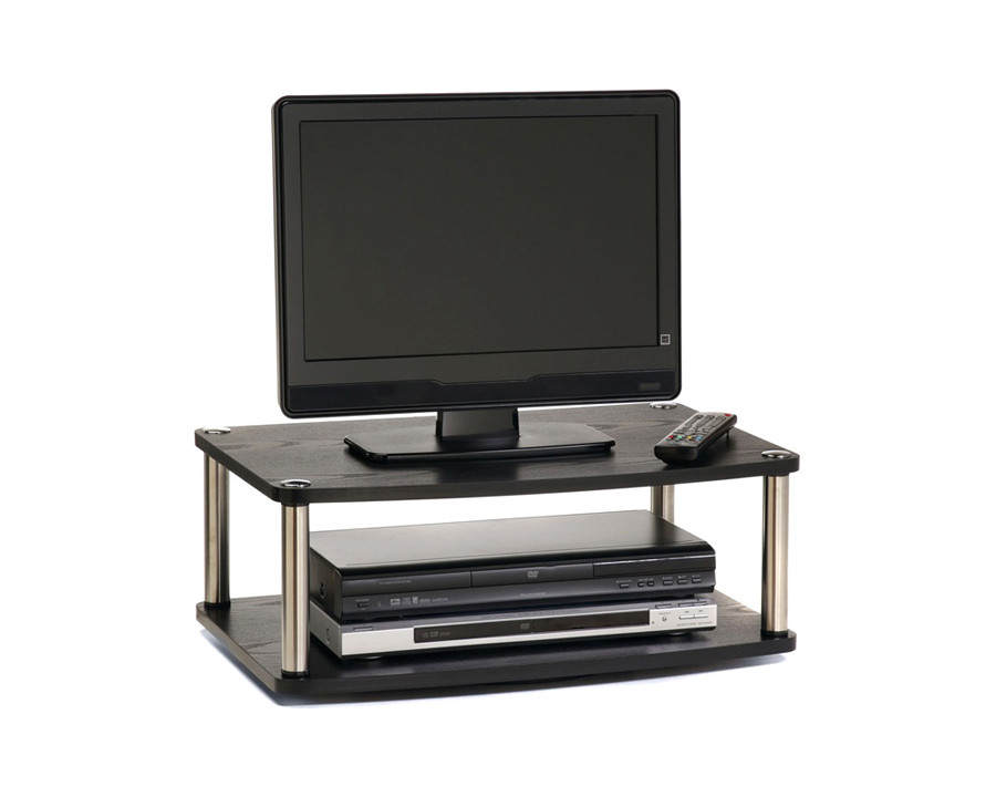 FaFurn - 2-Tier Swivel TV Stand/TV Turntable Swivel Board