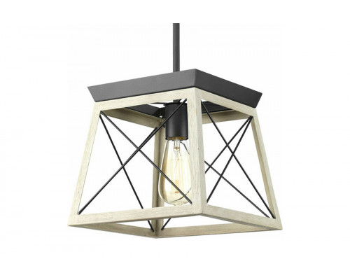 FaFurn Dimmable Light Lantern Geometric Chandelier - Graphite