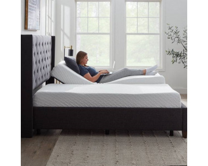 FaFurn - Adjustable King Size Split Bed Base with Remote