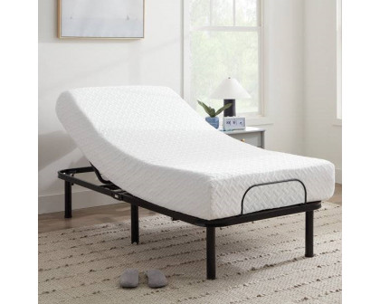 FaFurn Adjustable Incline Twin XL Size Bed Base with Remote