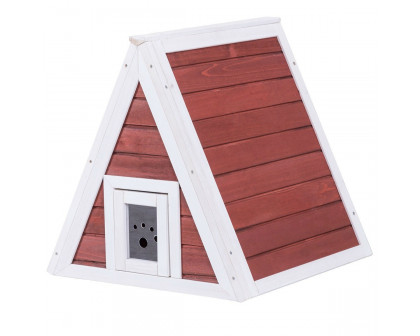 FaFurn - Waterproof Cat House in Red