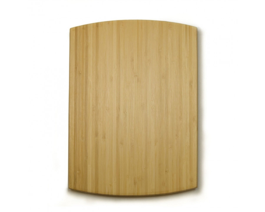 FaFurn - Cutting Board with Gripper Soft Rubber Feet in Bamboo