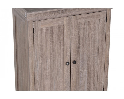 FaFurn - Farmhouse 6Ft Kitchen/Bathroom Storage Pantry Drawer Cabinet Wood Grain