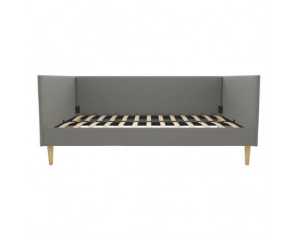 FaFurn Modern Twin Size Daybed - Gray, Linen