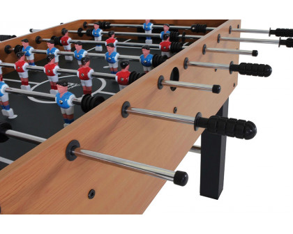 FaFurn - Classic Foosball Table with Abacus Scoring and Internal Ball Return