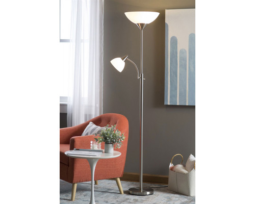 FaFurn - Modern 71-Inch High Floor Lamp with Gooseneck Reading Light