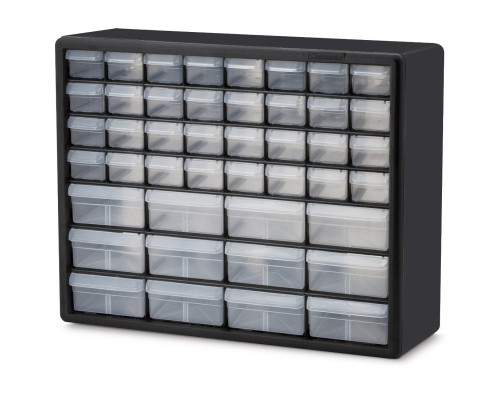 FaFurn - Craft Fishing Garage Storage Cabinet with Drawers in Black