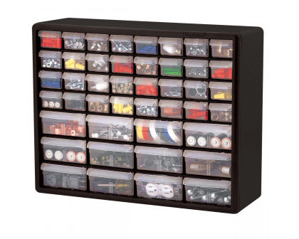 FaFurn - Craft Fishing Garage Storage Cabinet with Drawers in Black