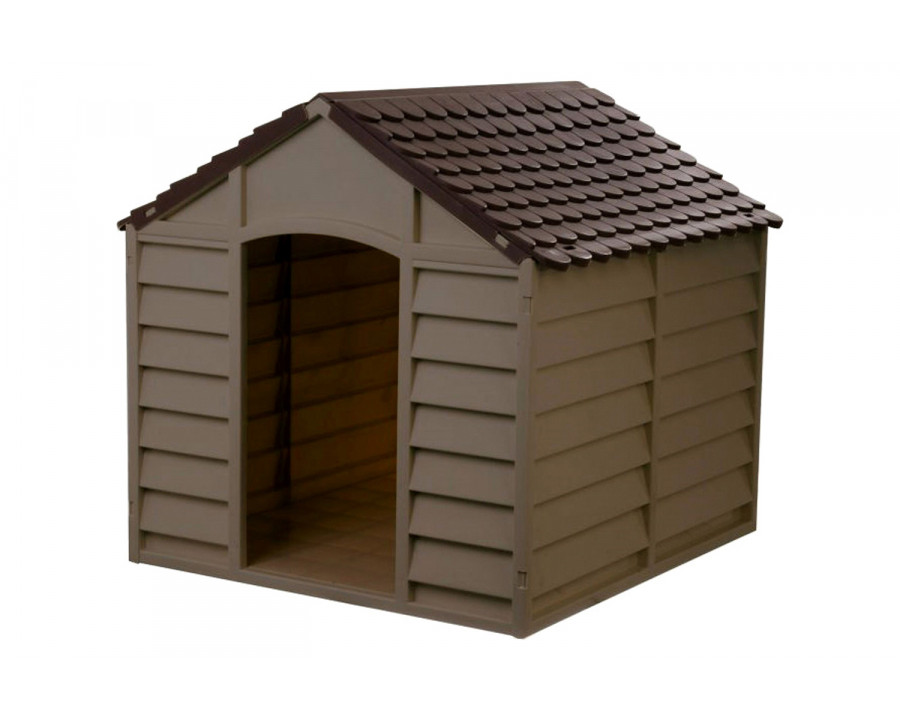 FaFurn - Large Heavy Duty Outdoor Waterproof Dog House in Polypropylene