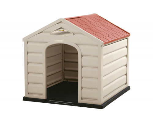 FaFurn - Sturdy Outdoor Waterproof Polypropylene Dog House For Small Dogs