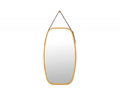 FaFurn - 30.5 Inch Bamboo Wall Mounted Bathroom Mirror