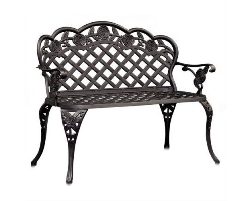 FaFurn - Garden Bench in Cast Aluminum