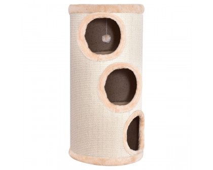 FaFurn - 3-Tier Cat Tower in Beige