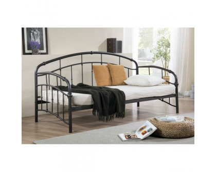 FaFurn - Twin Size Daybed in Dark Antique Bronze, Metal