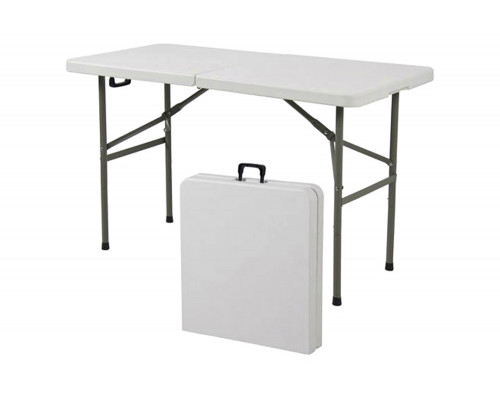 FaFurn - Multipurpose 4-Foot Center Folding Table with Carry Handle