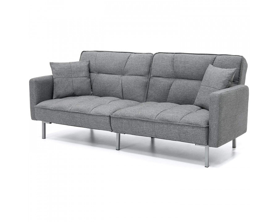 FaFurn Modern Sofa - Gray, Futon