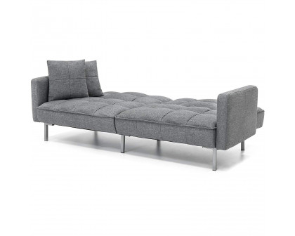 FaFurn Modern Sofa - Gray, Futon