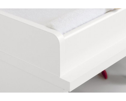 FaFurn - Modern Nursery 2 Drawer Storage Baby Changing Table in White